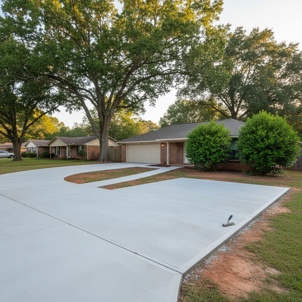 Concrete Installation in Mobile, AL