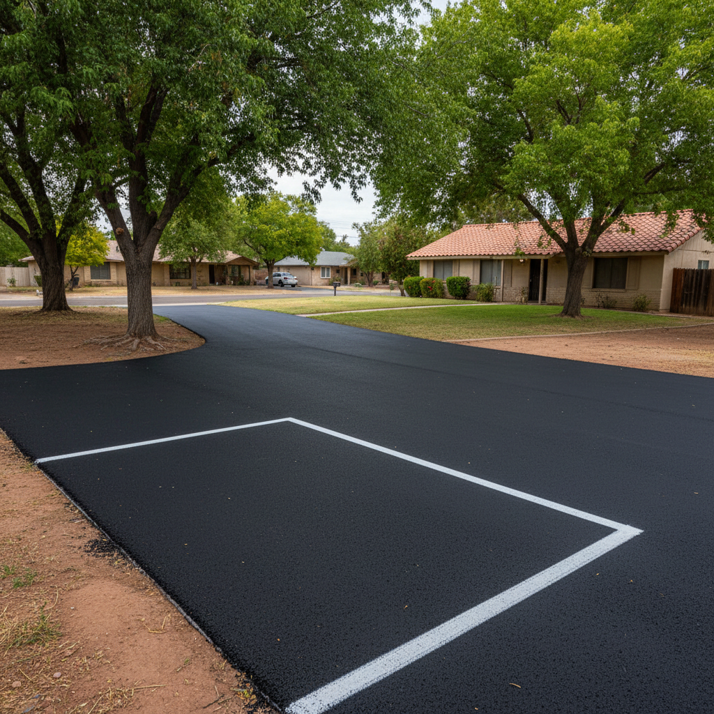 Asphalt Striping in Phoenix, AZ