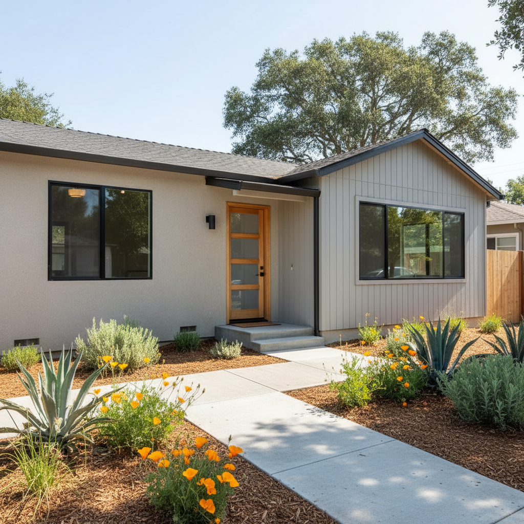 Attached ADU in Cupertino