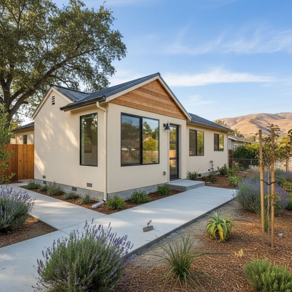 Attached ADU in Cupertino