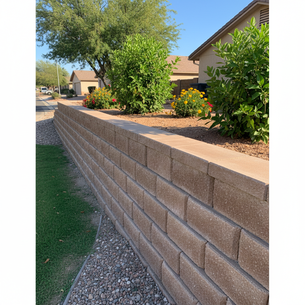 Concrete Retaining Walls in Bullhead City