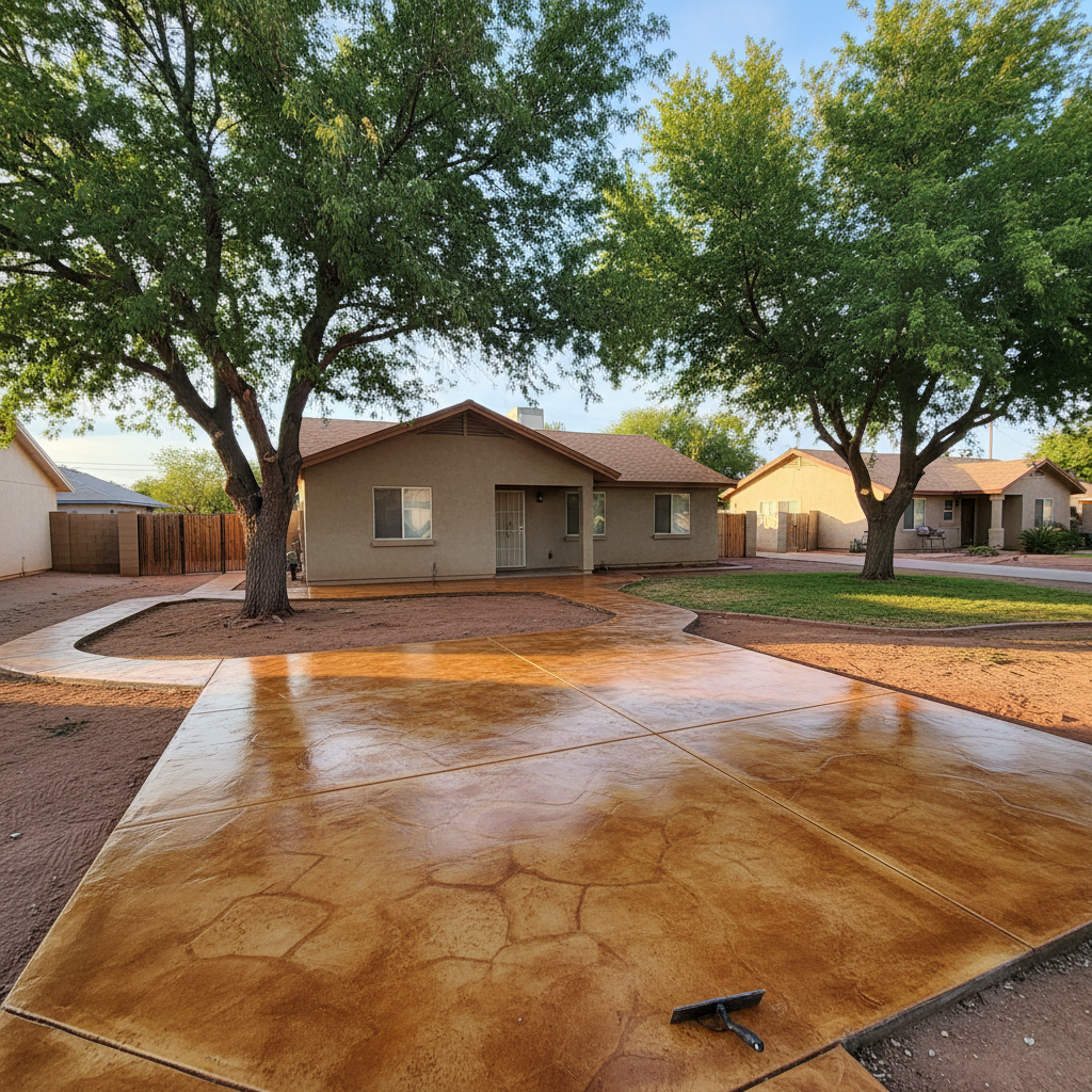 Concrete Staining in Bullhead City