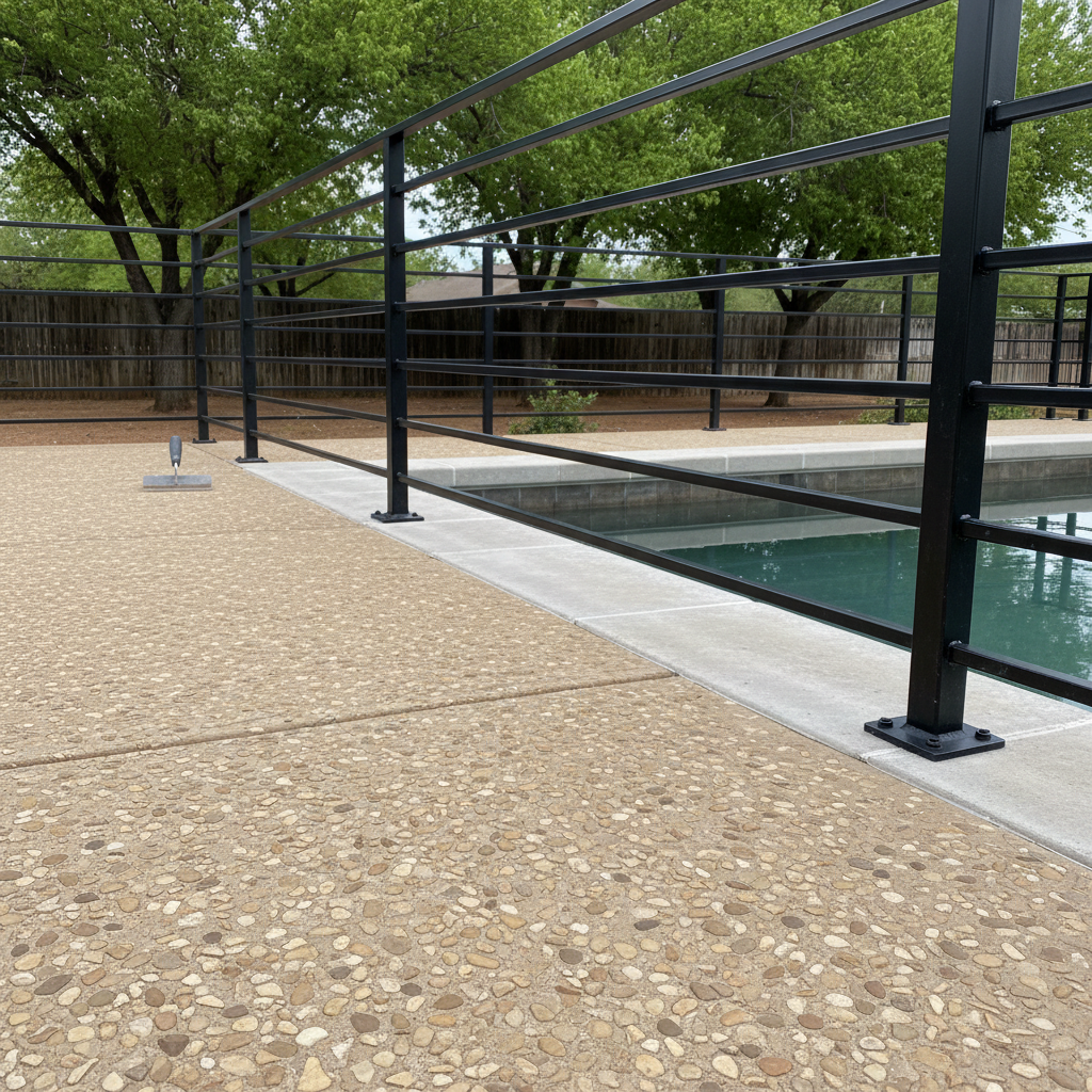 Deck Railing Installation