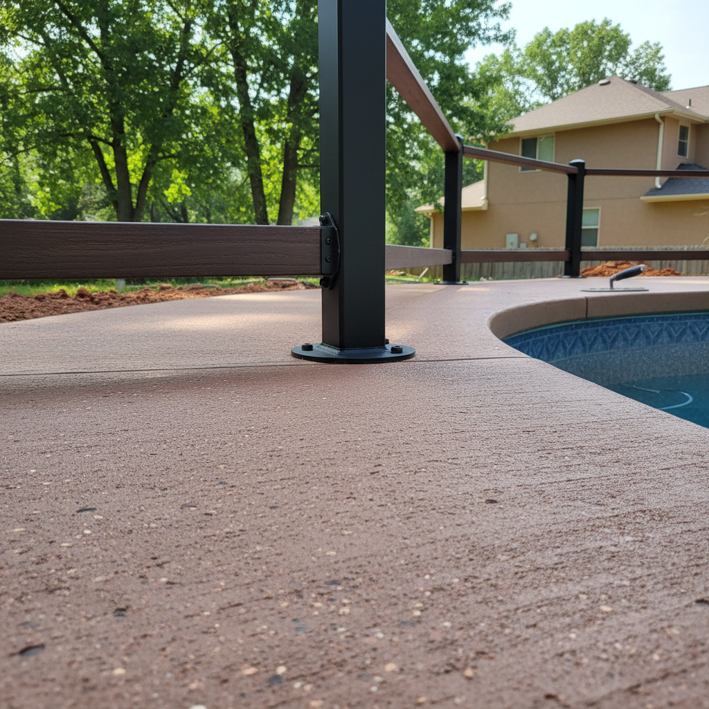 Deck Railing Installation