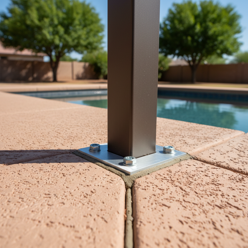 Deck Railing Installation