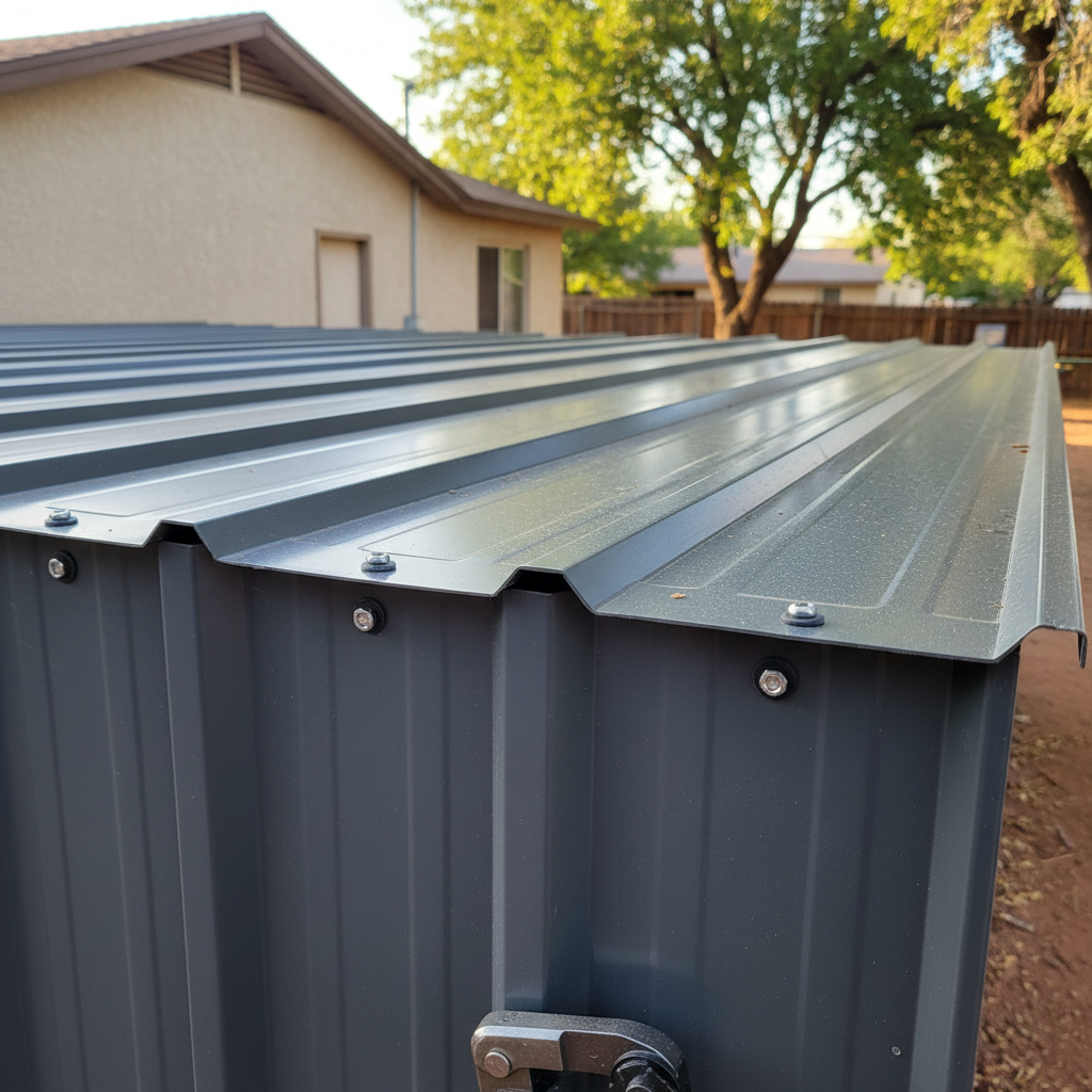Metal Building Installation in Coolidge