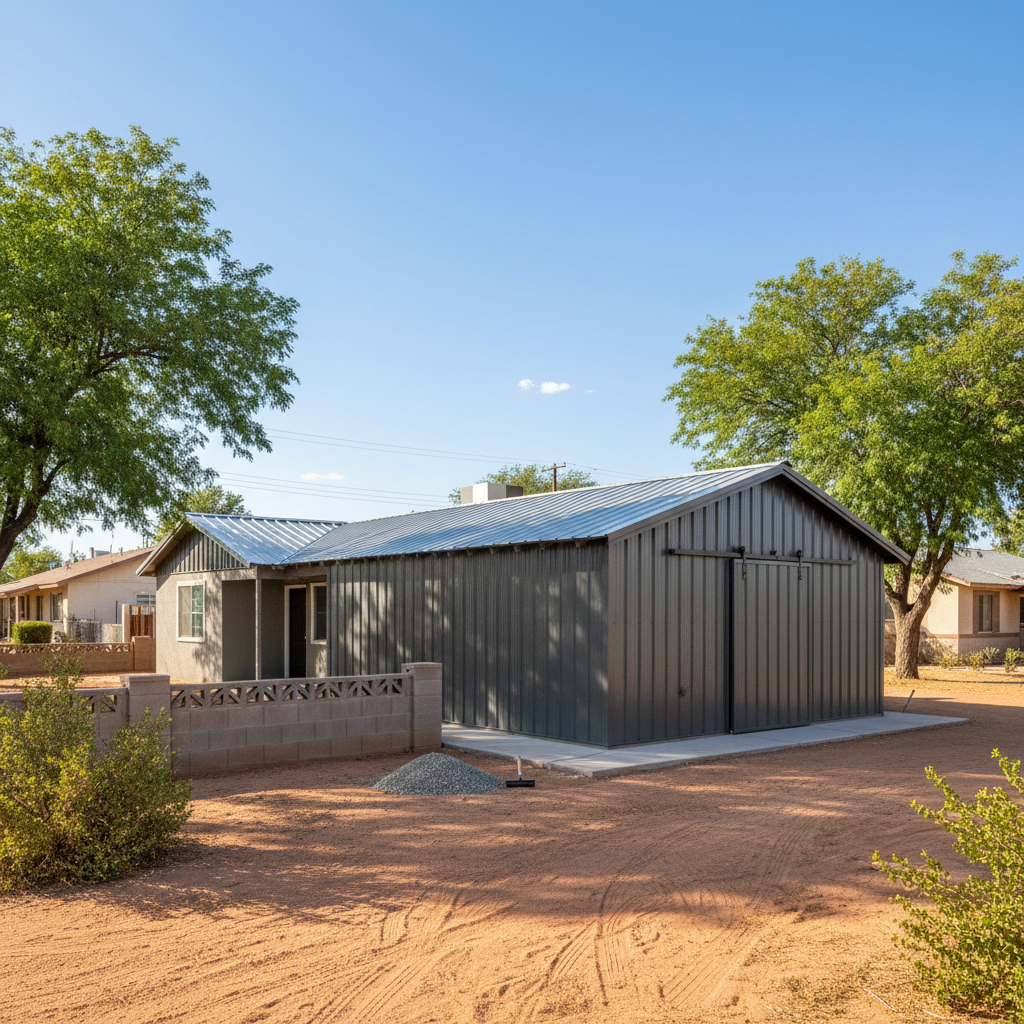 Metal Barndominiums in Coolidge
