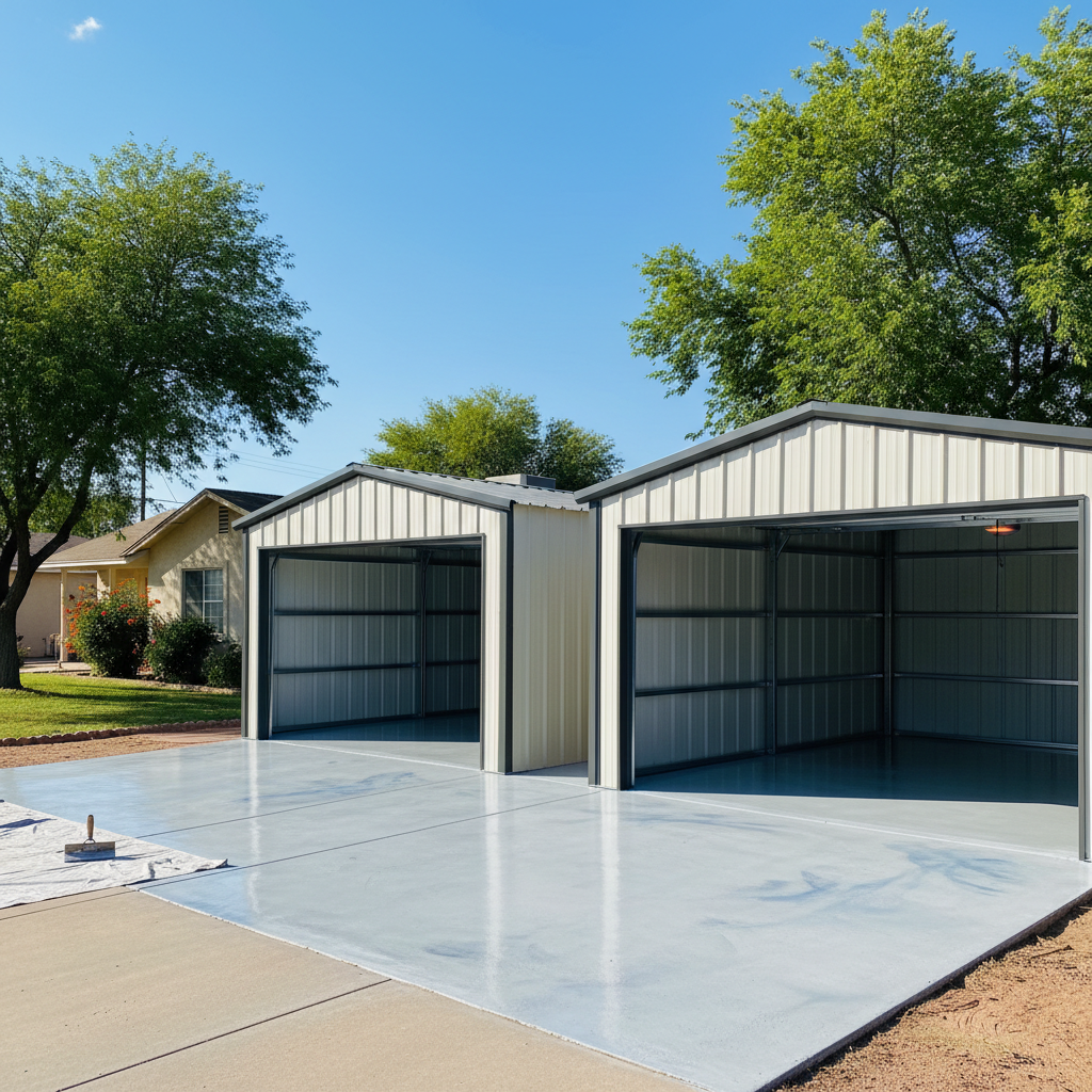 Metal Frame Garages