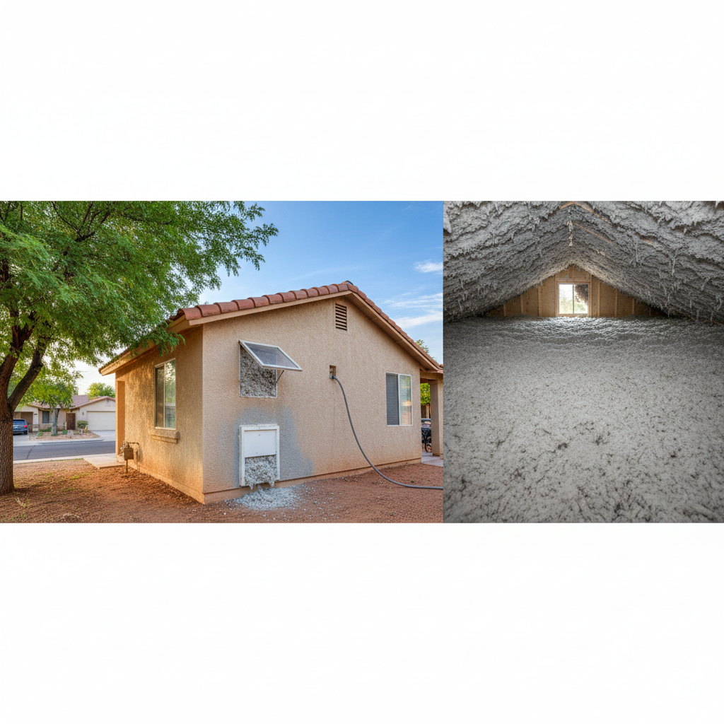 Blown-In Insulation in Tucson
