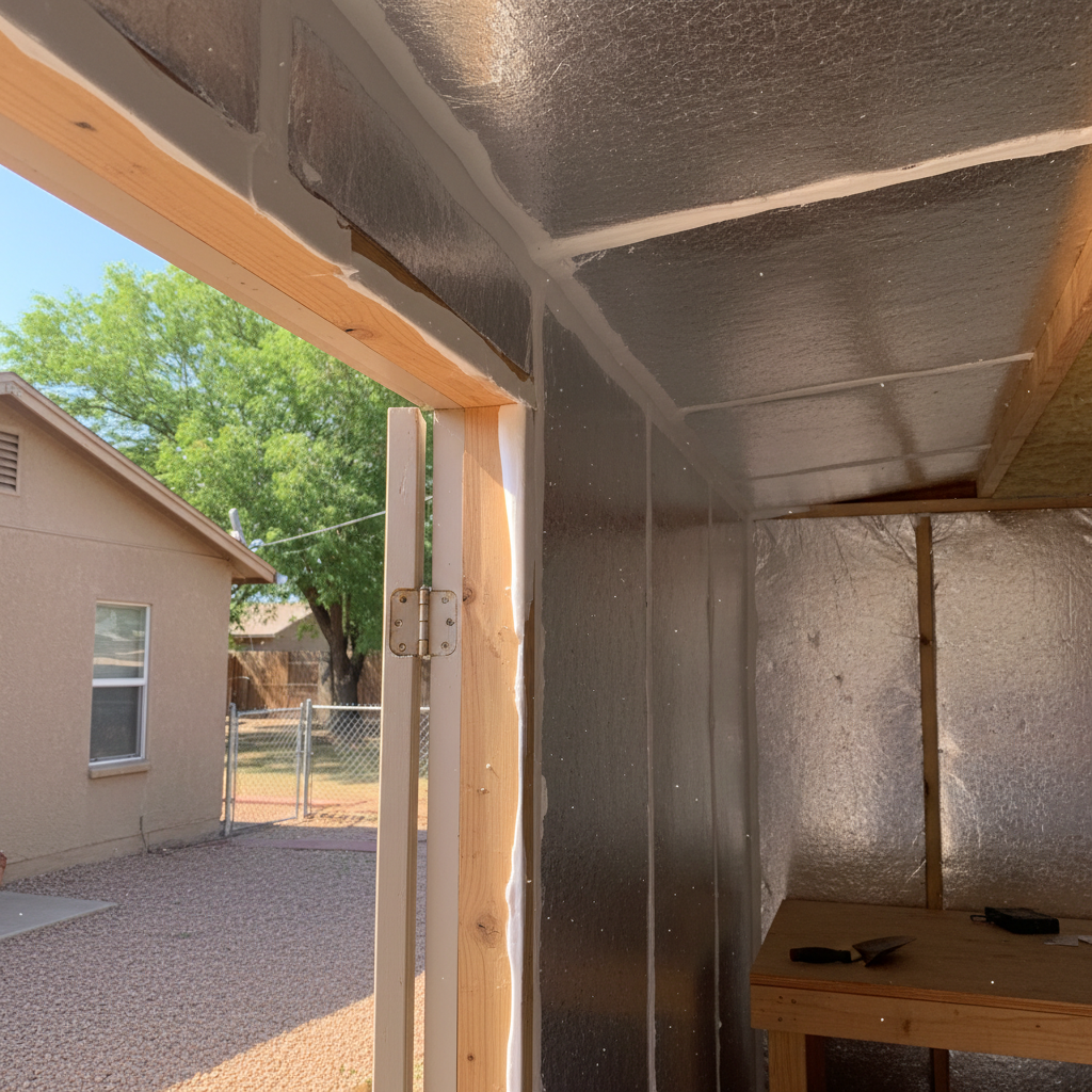 Shed Insulation in Tucson