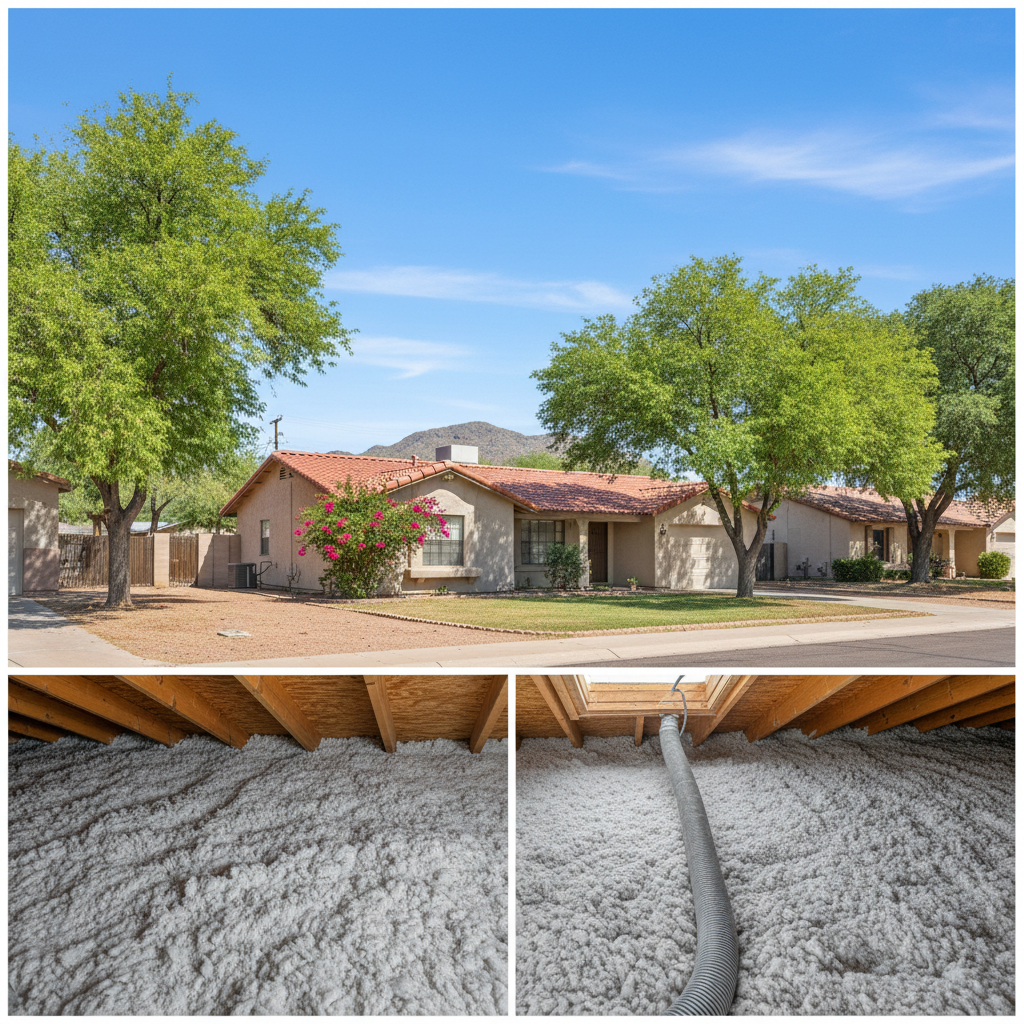 Attic Insulation in Tucson