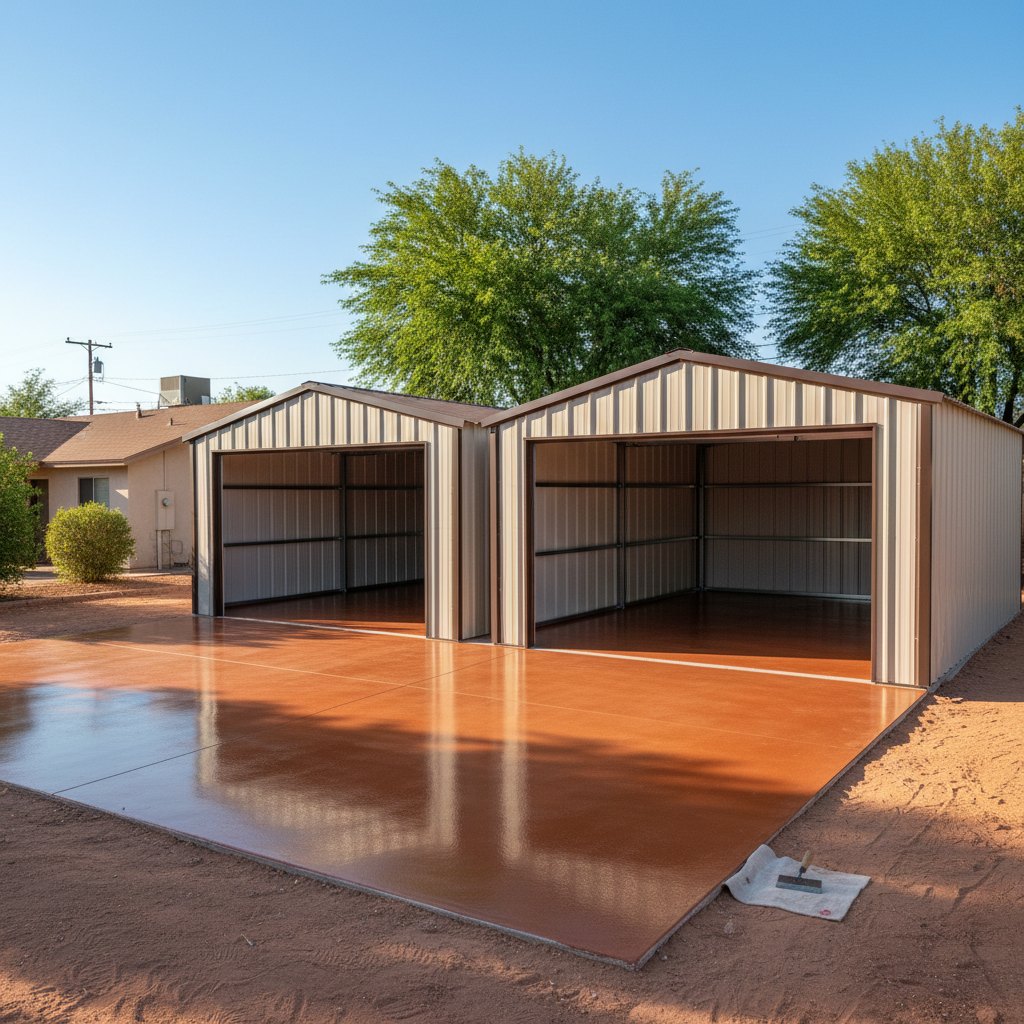 Metal Frame Garages