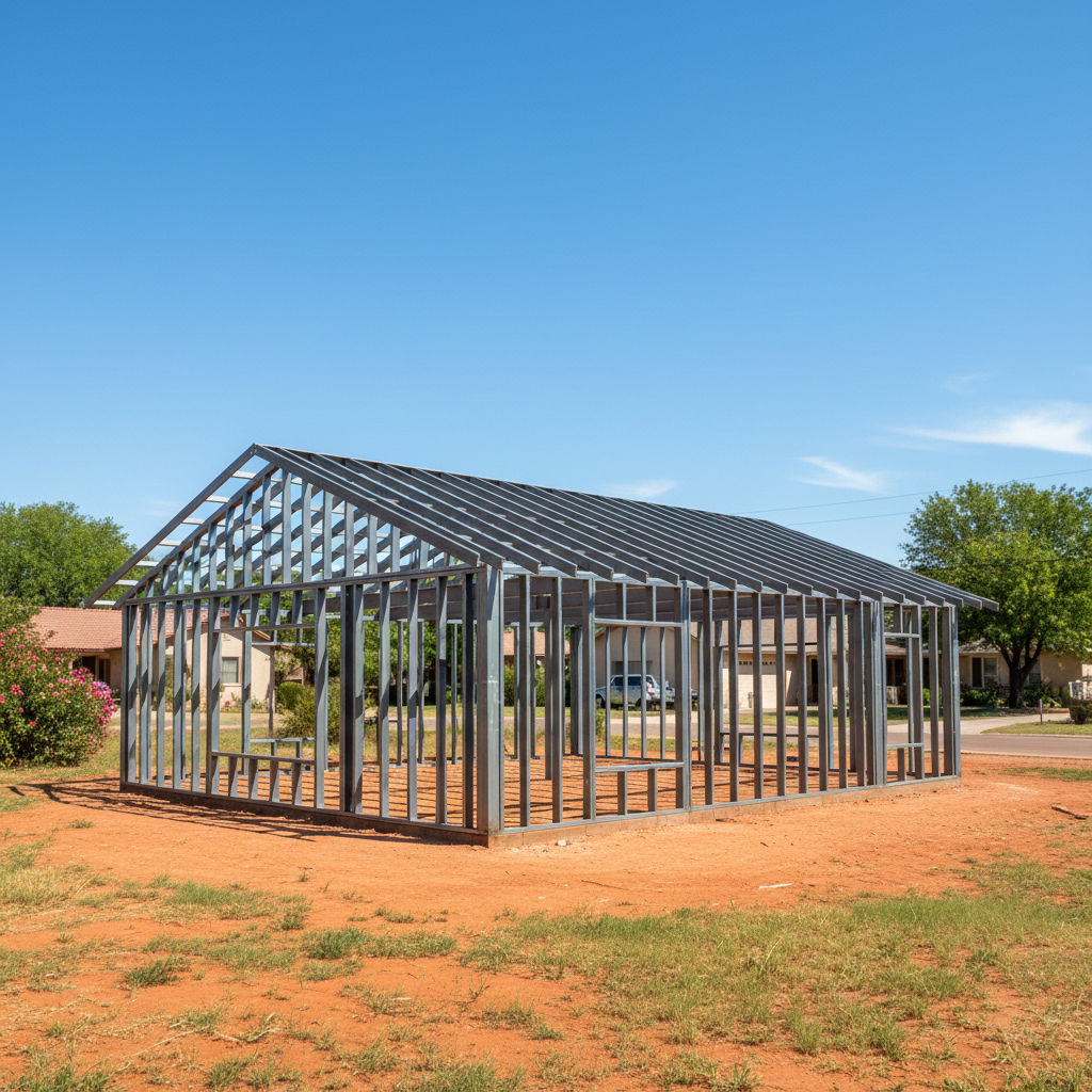 Steel Frame Erection in Apache Junction