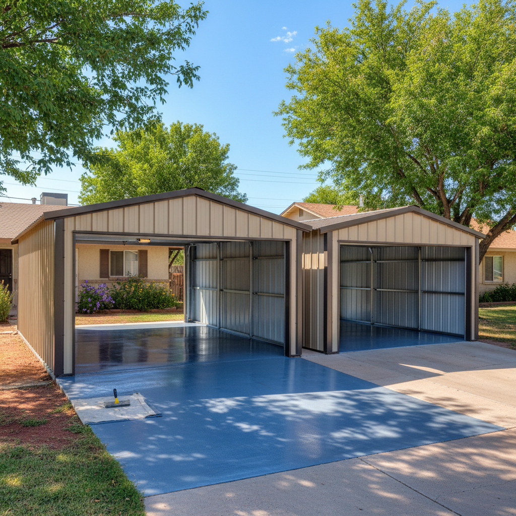 Metal Frame Garages in Apache Junction