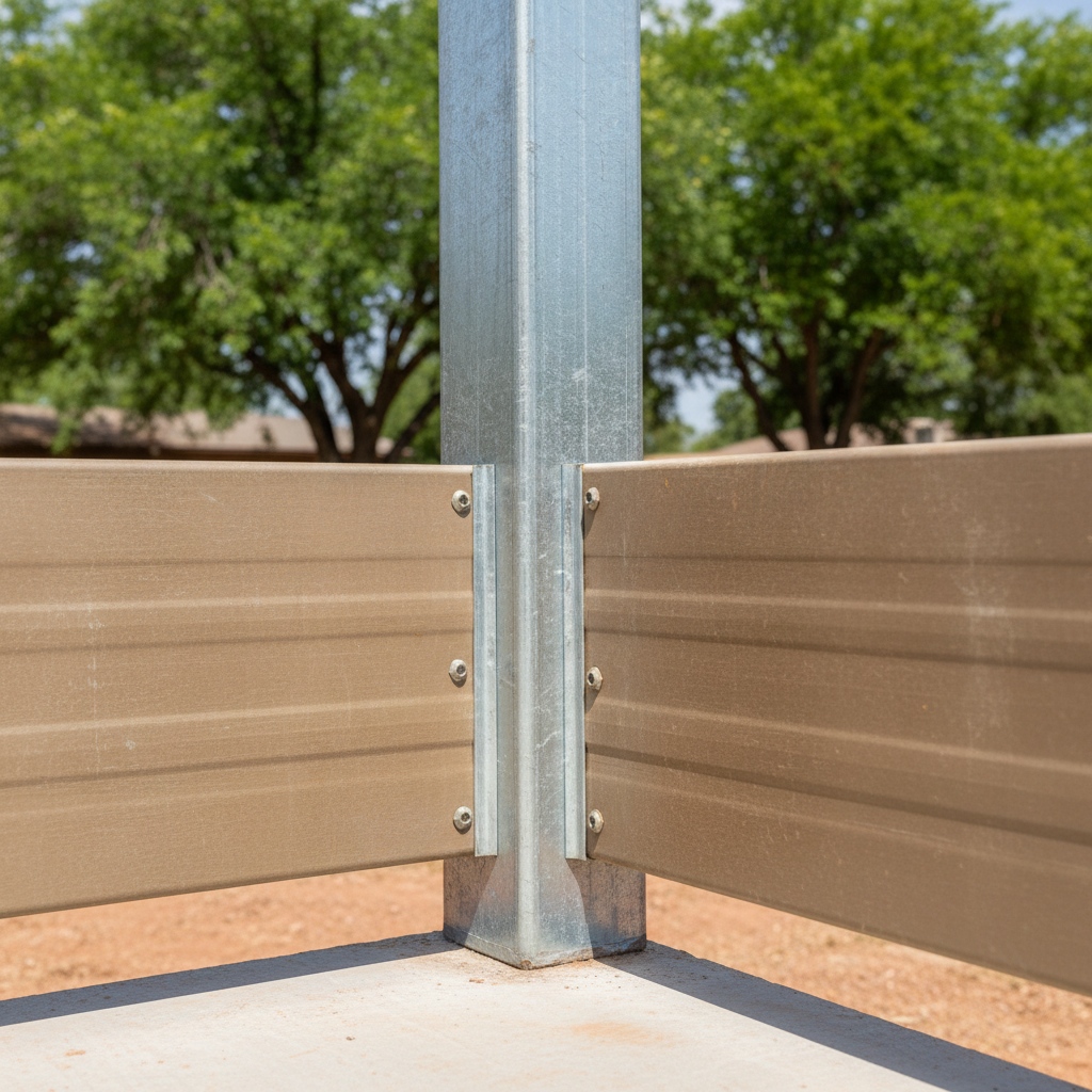 Metal Post Frame Construction in Apache Junction