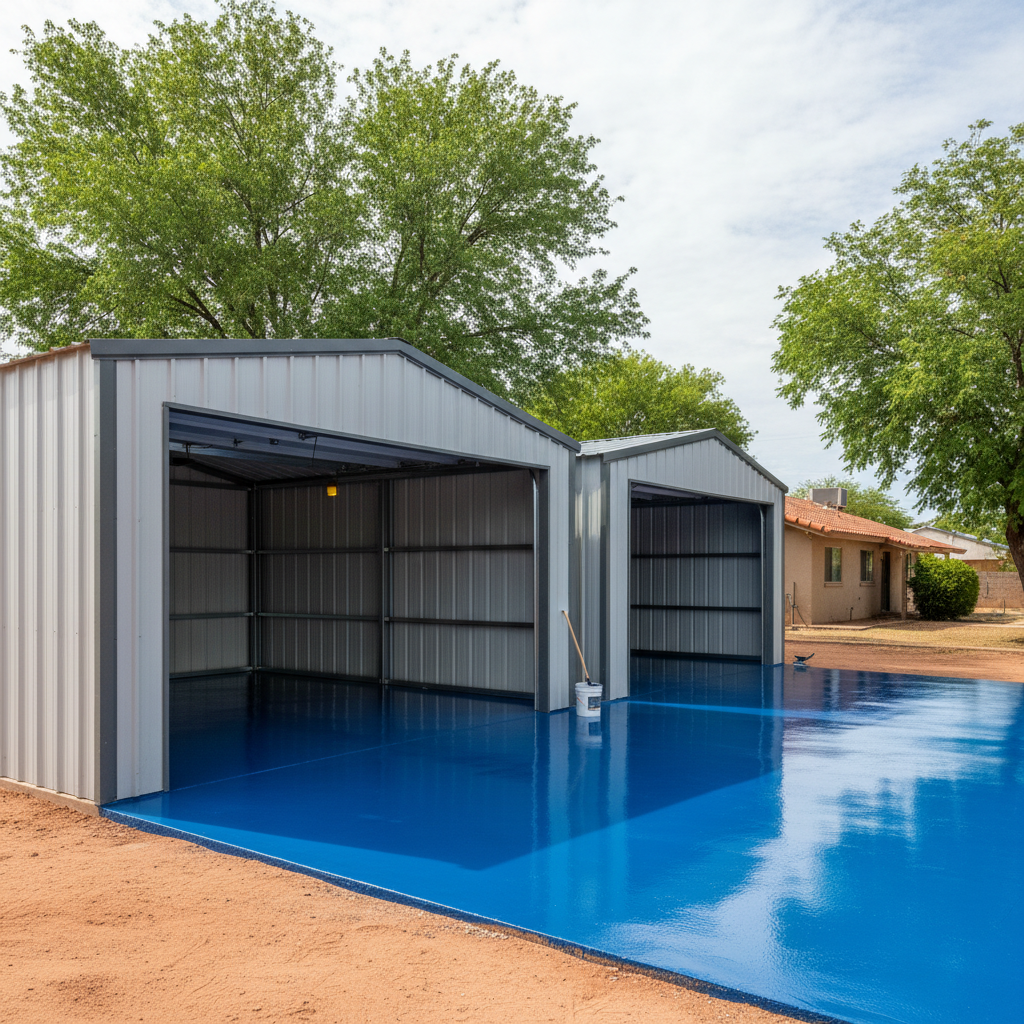 Metal Frame Garages