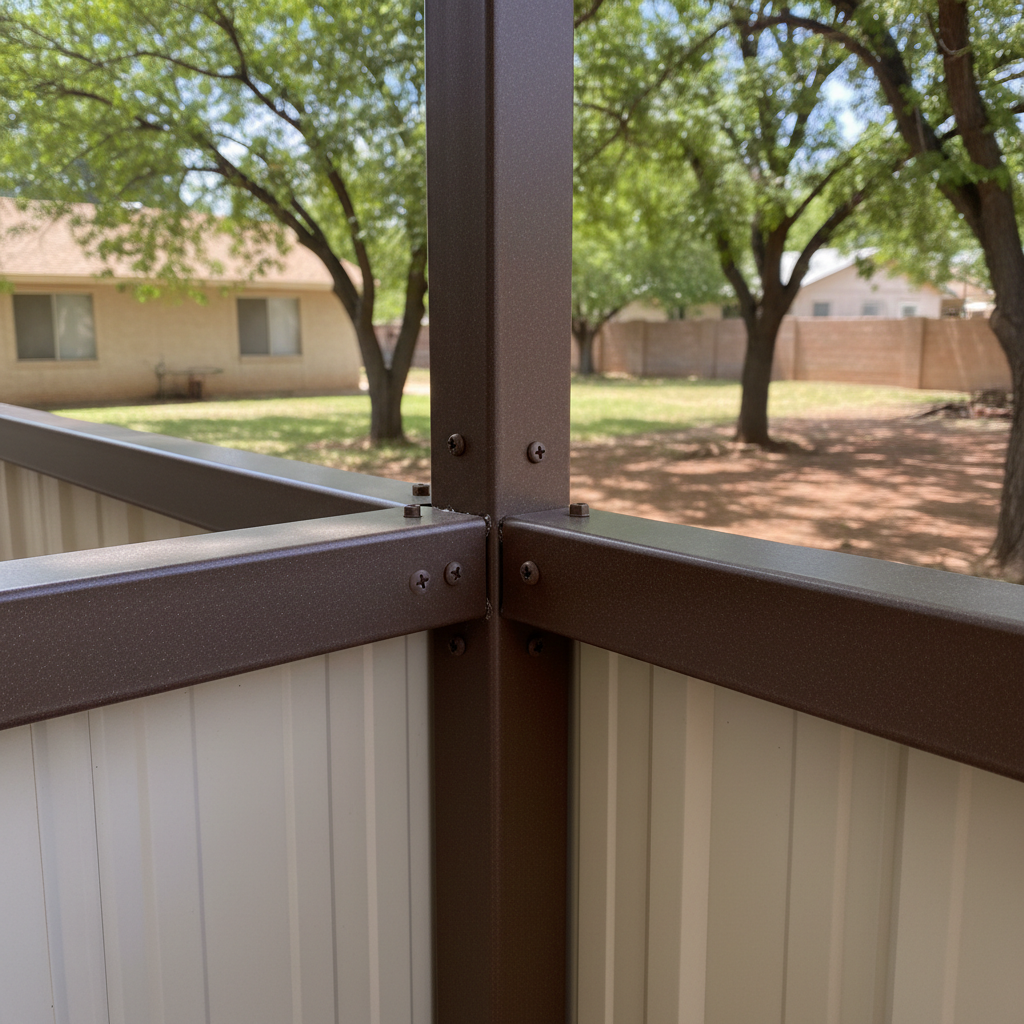 Metal Post Frame Construction