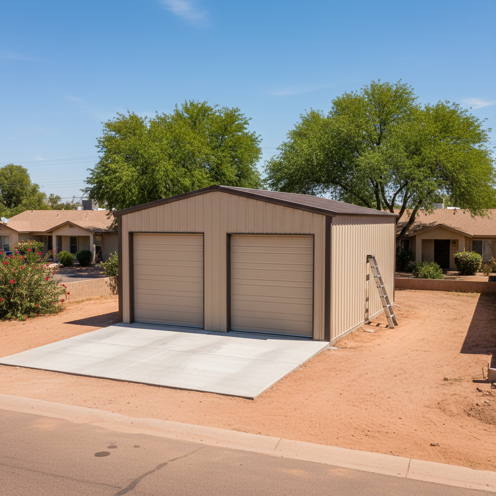 Steel Frame Erection