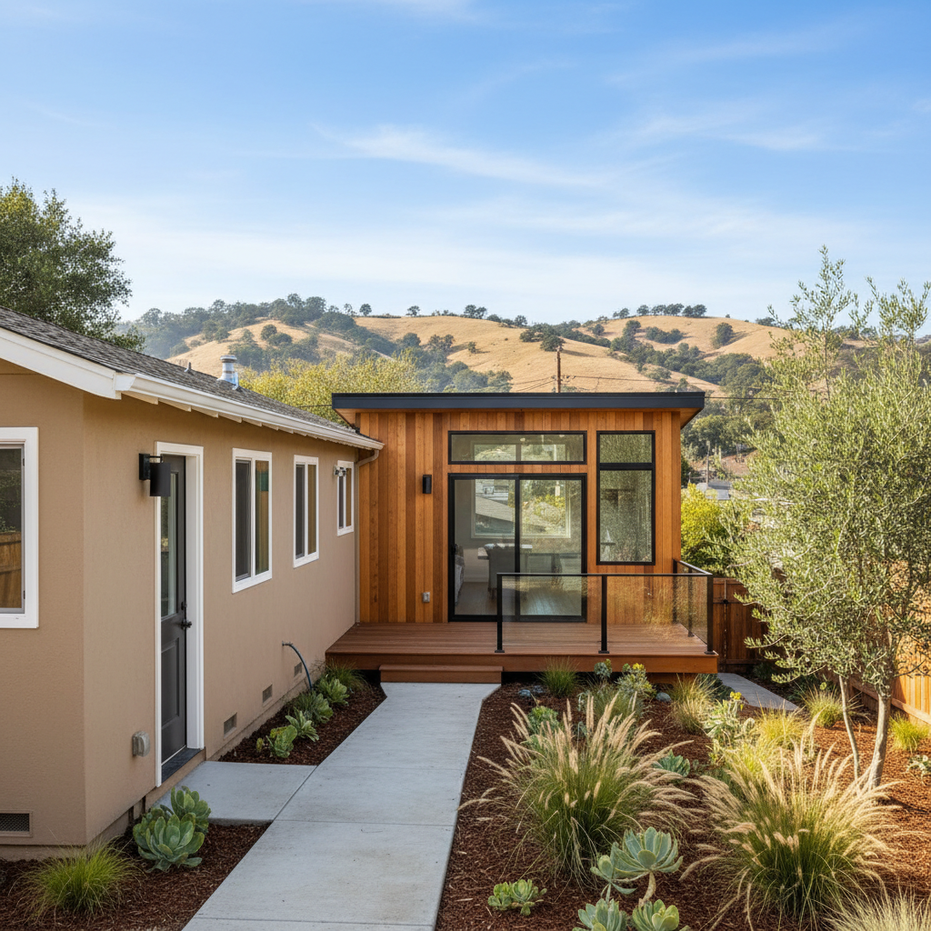 Completed adu construction management work at a residential property in Oakland, CA