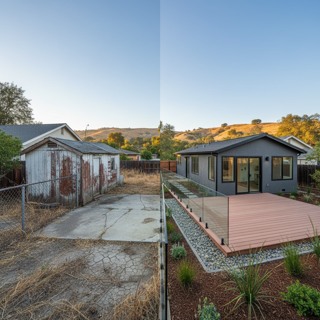 Completed adu permitting work at a residential property in Palo Alto, CA