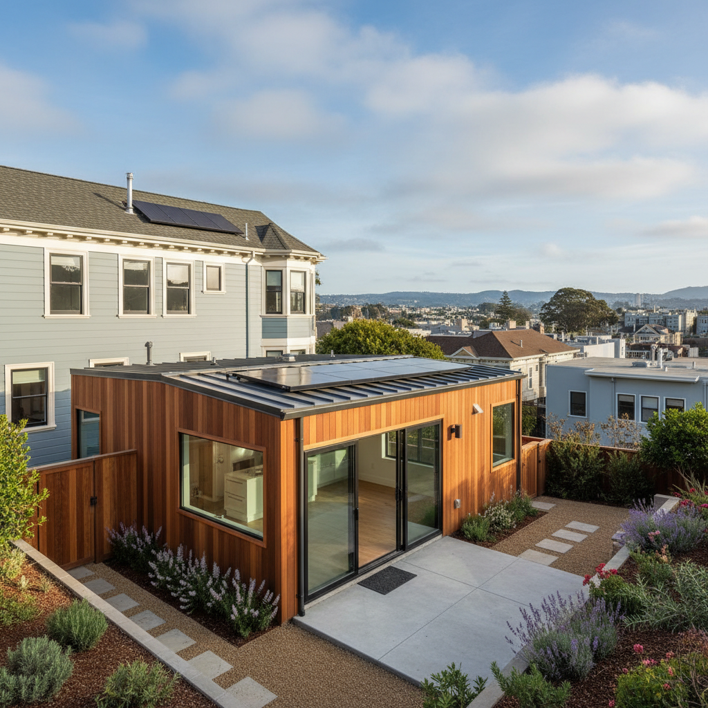 Completed adu financing work at a residential property in San Francisco, CA