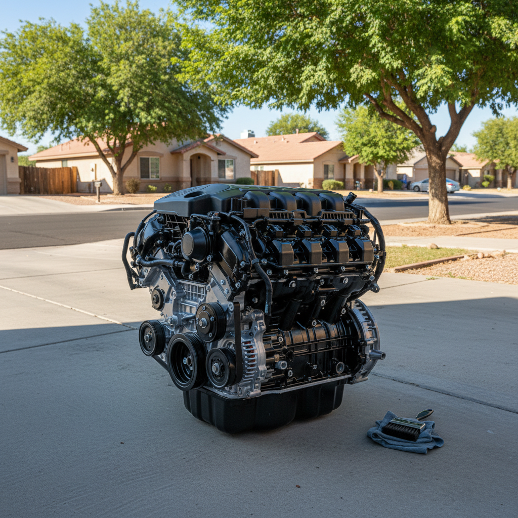 Engine Bay Detailing in Phoenix, AZ