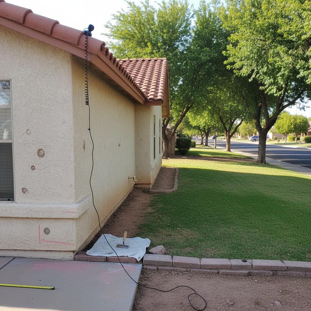 Stucco Inspection in Mesa