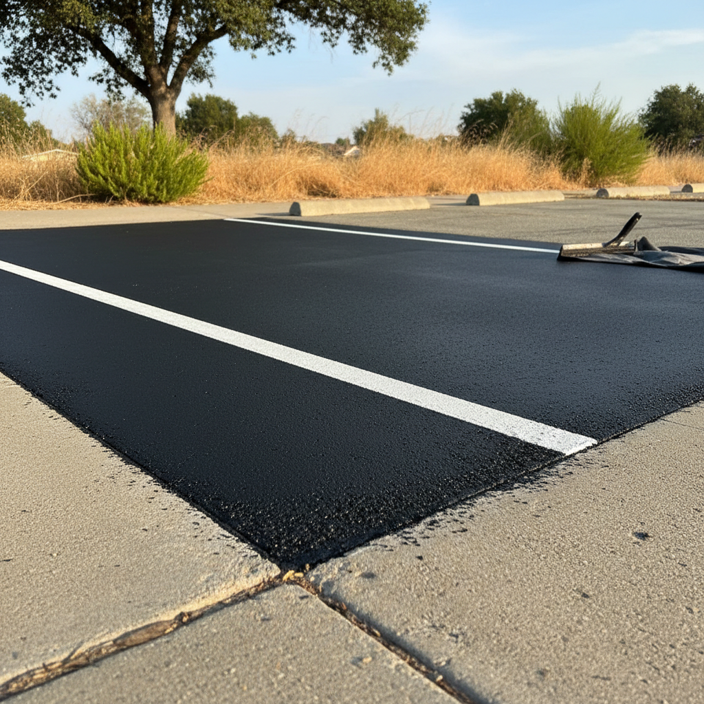 Asphalt Sealcoating