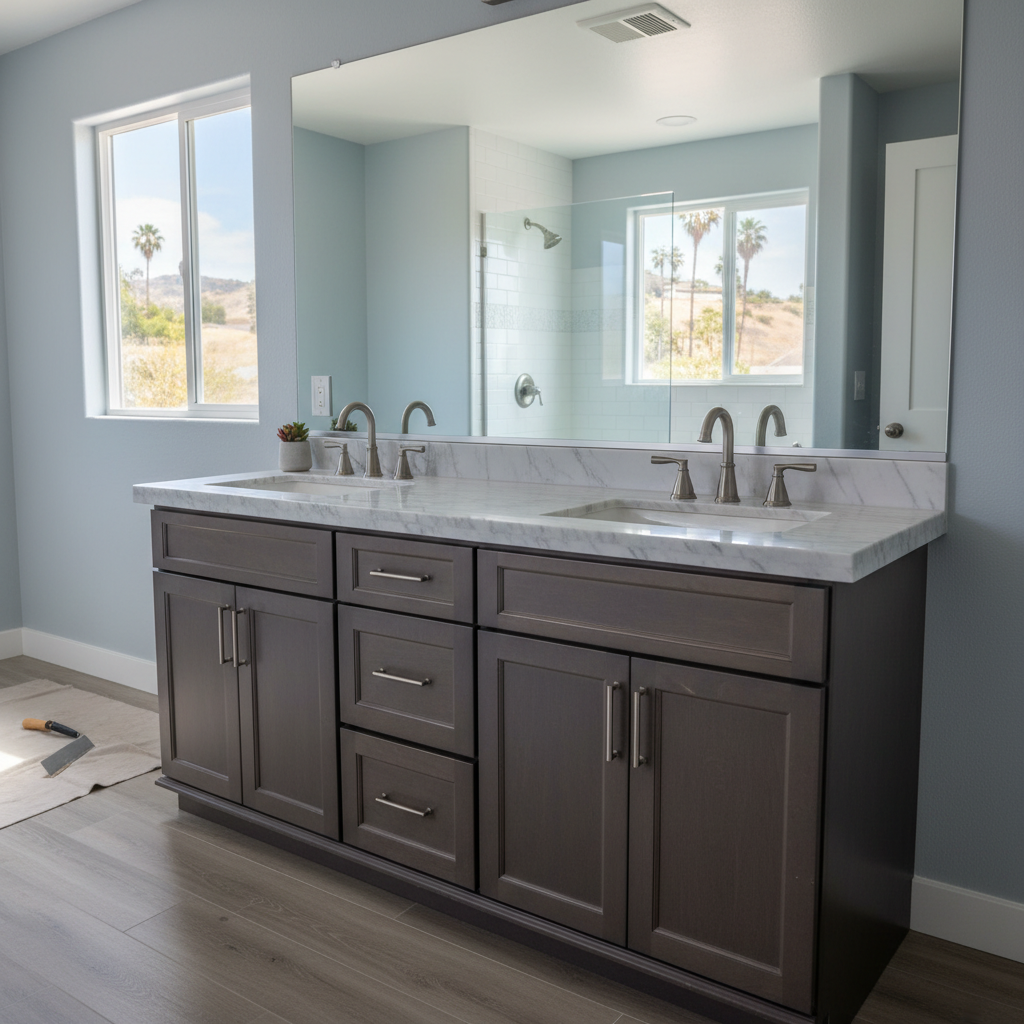 Vanity and Sink Installation