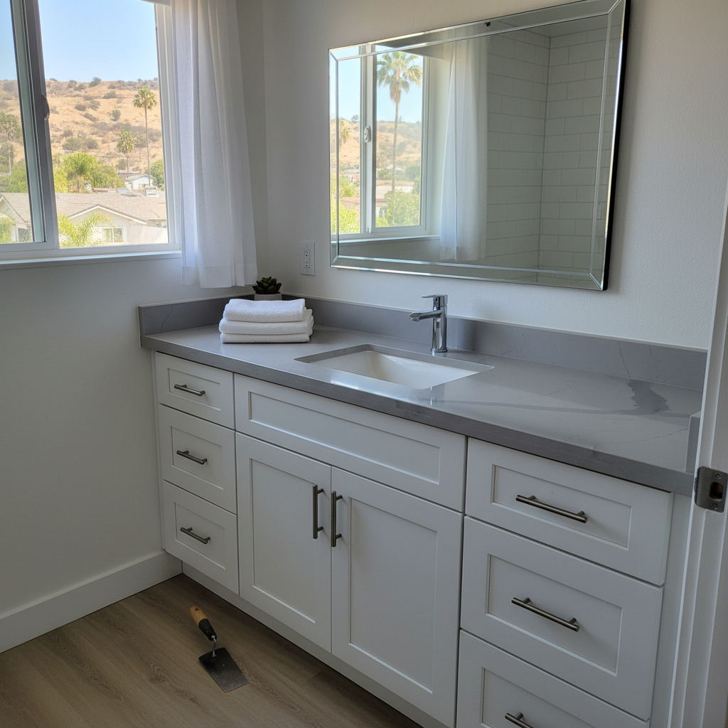 Vanity and Sink Installation