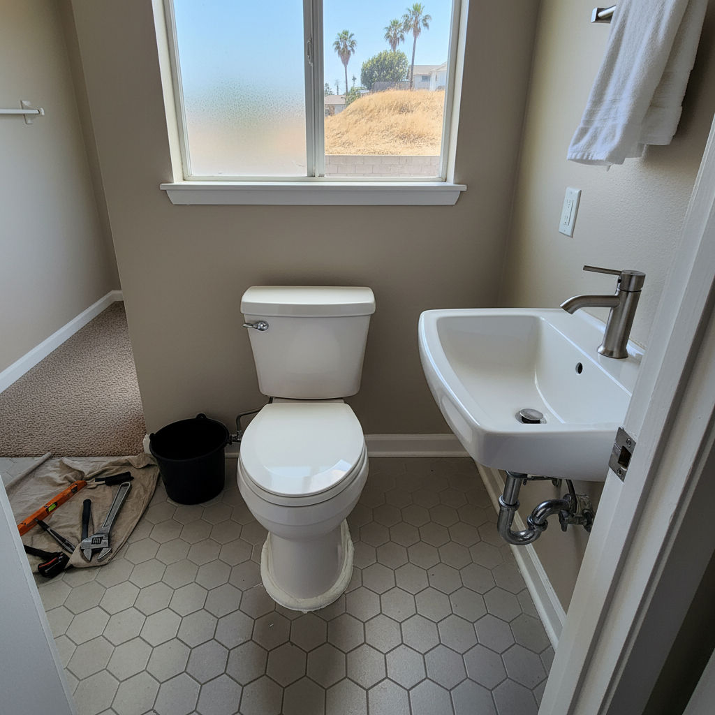 Toilet Installation
