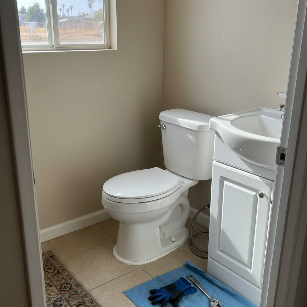 Toilet Installation in Compton