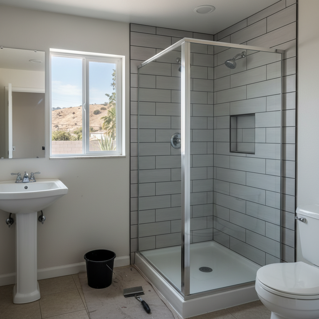 Shower Replacement in Compton