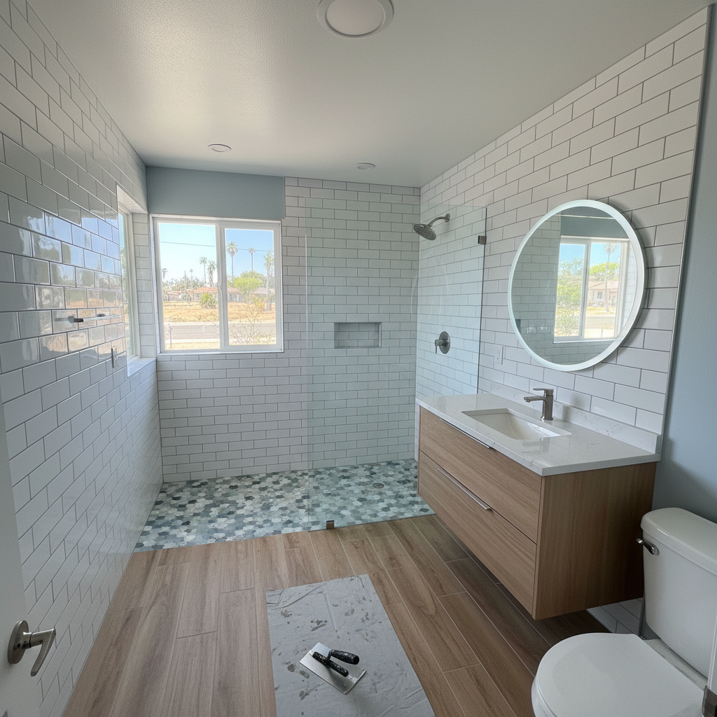 Bathroom Remodel in Fountain Valley