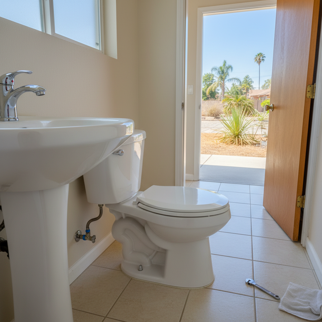 Toilet Installation in La puente