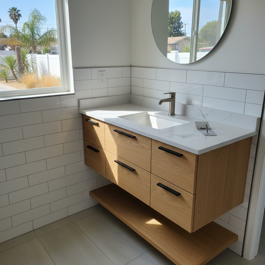 Vanity and Sink Installation