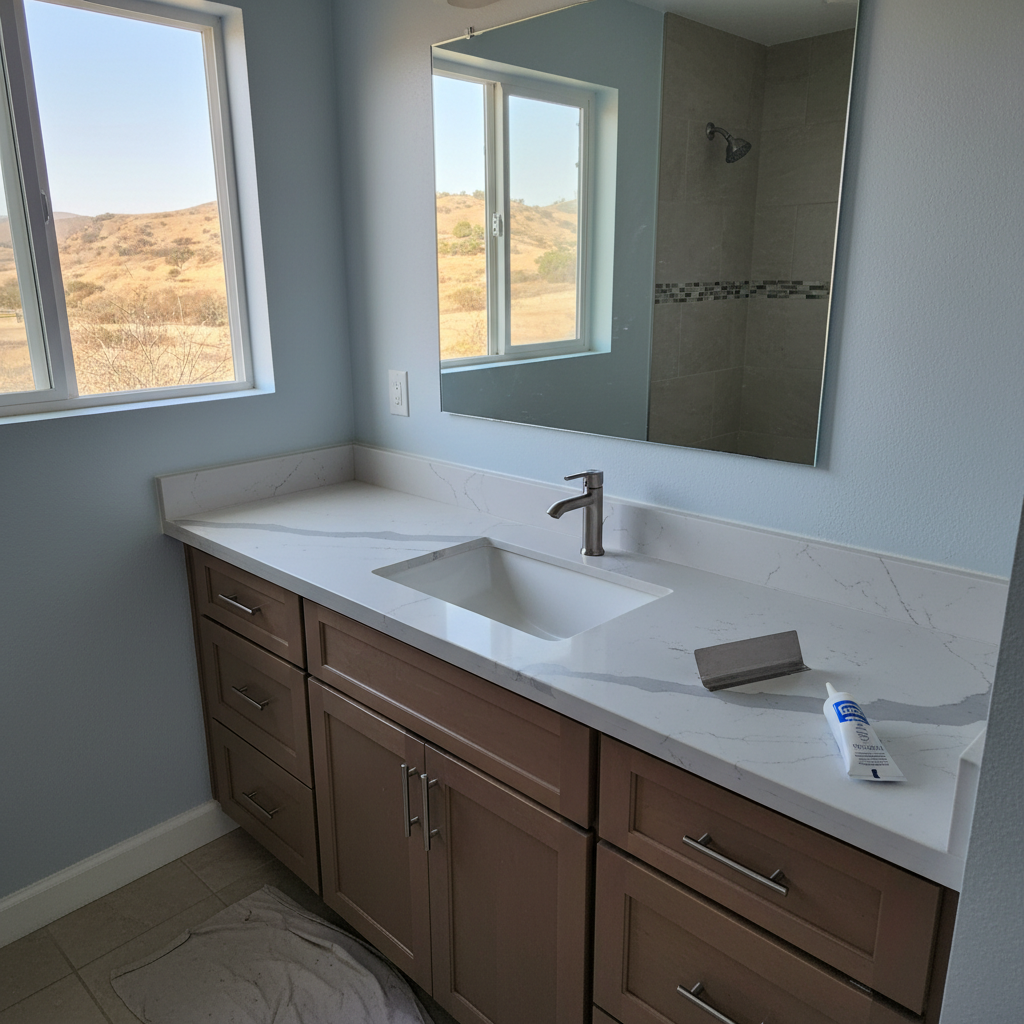 Vanity and Sink Installation