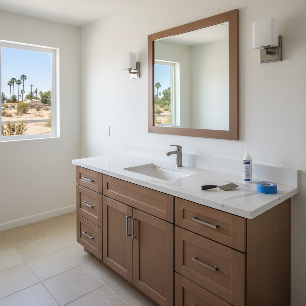 Vanity and Sink Installation