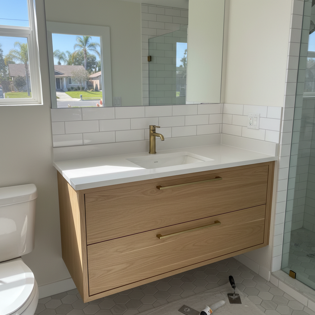 Vanity and Sink Installation