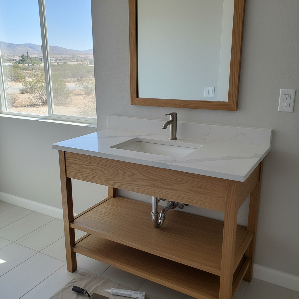 Vanity and Sink Installation in Lancaster