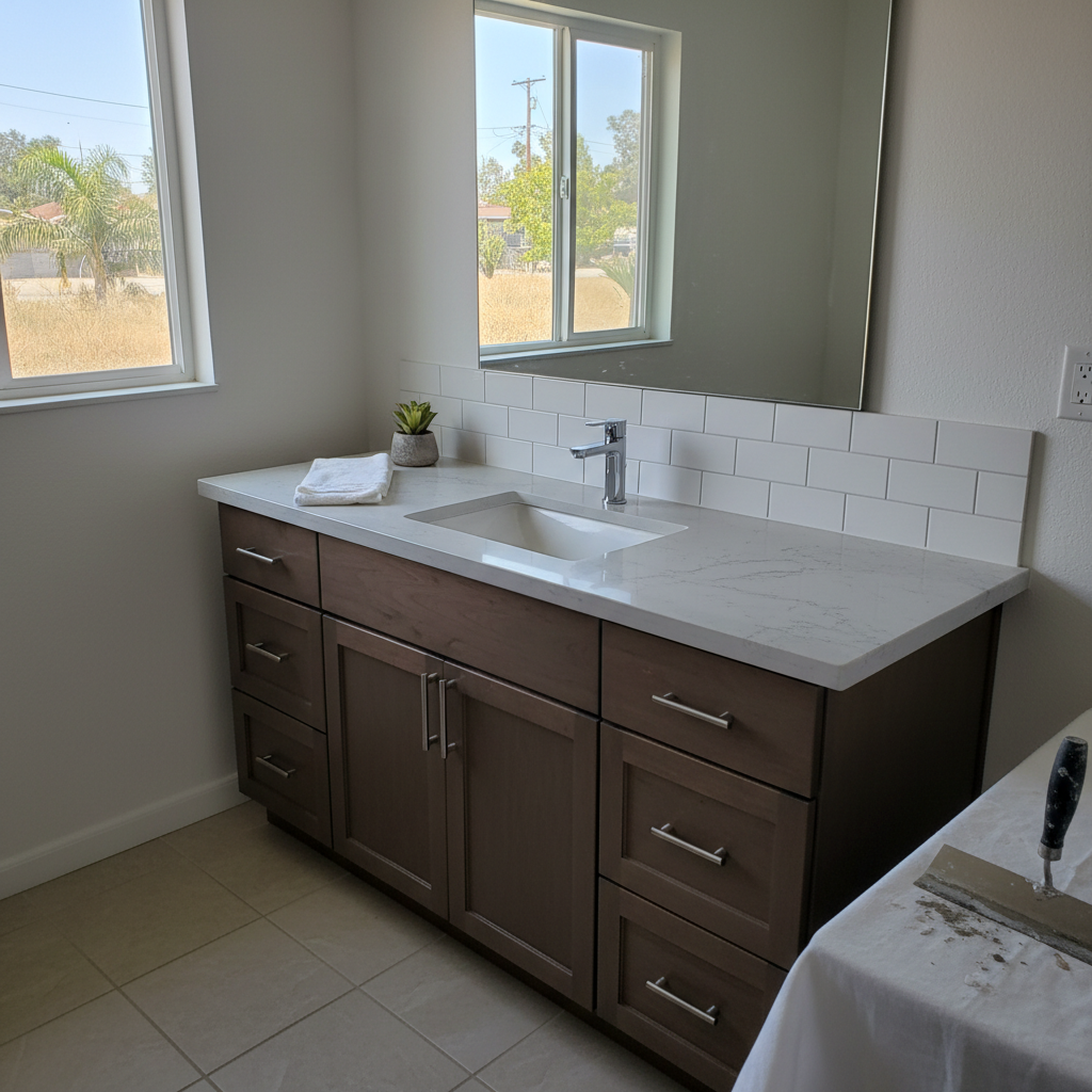 Vanity and Sink Installation
