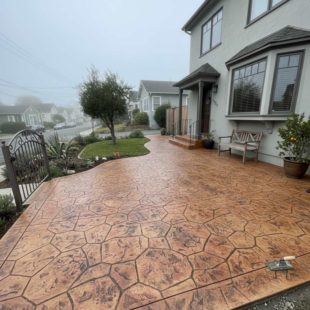 Stamped Concrete in San Francisco
