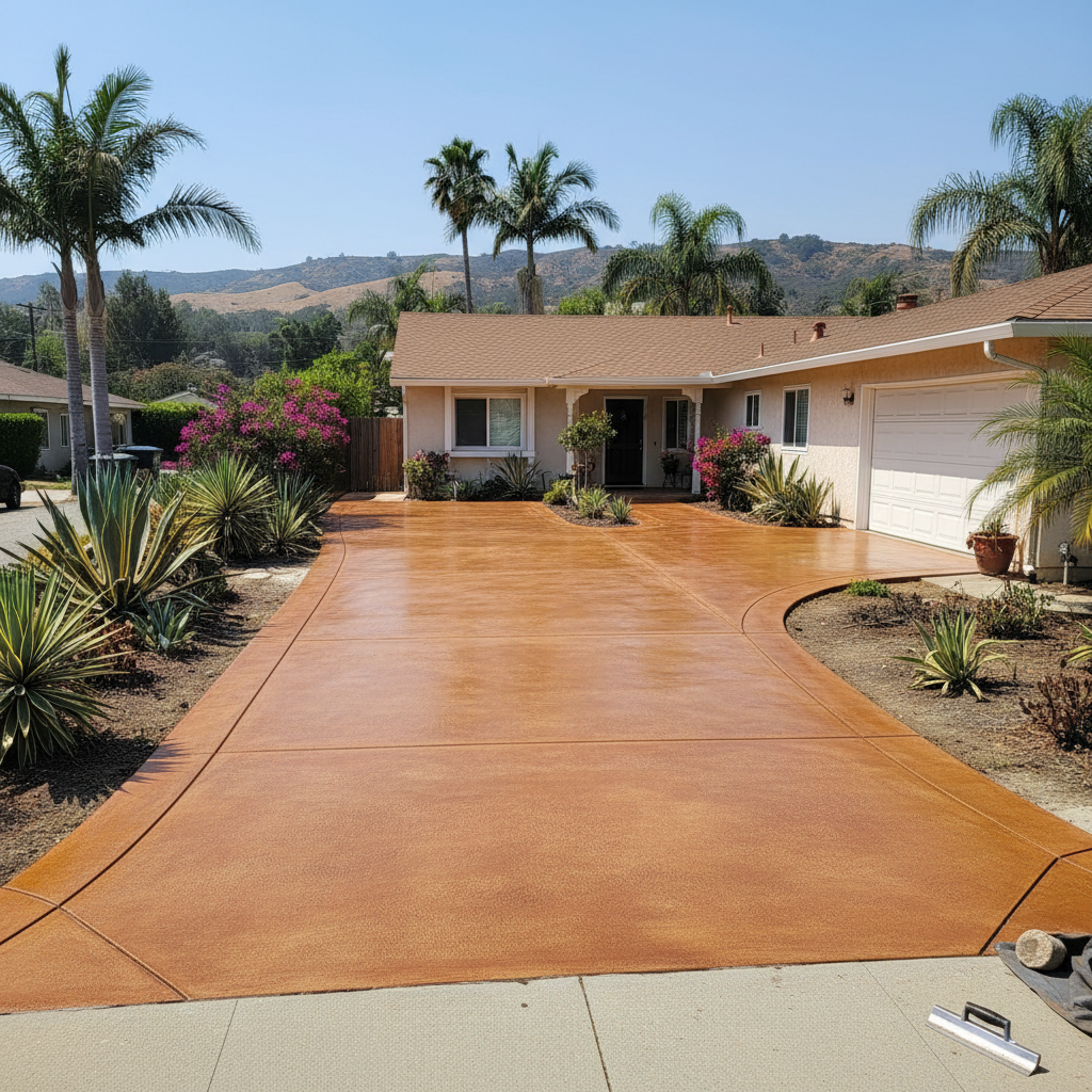 Concrete Staining in Ventura