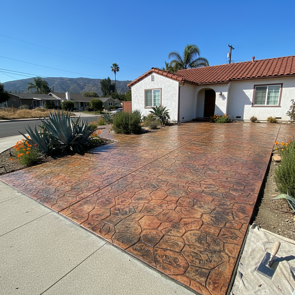 Decorative Concrete in Ventura