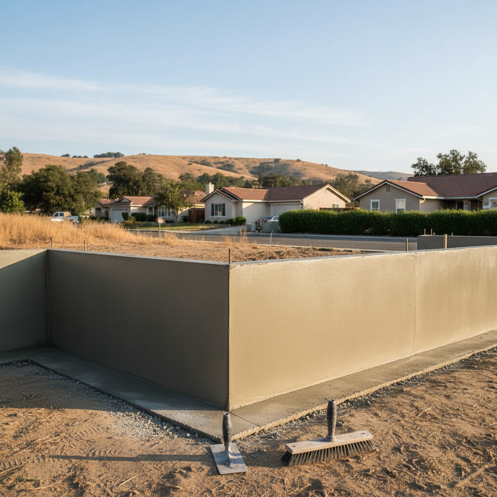 Concrete Foundations in Ventura