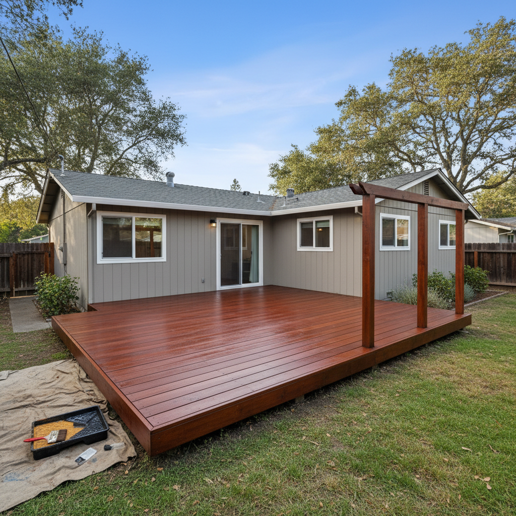 Deck Painting & Staining in San Leandro, CA