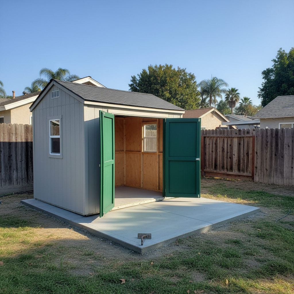 Shed Foundation Work