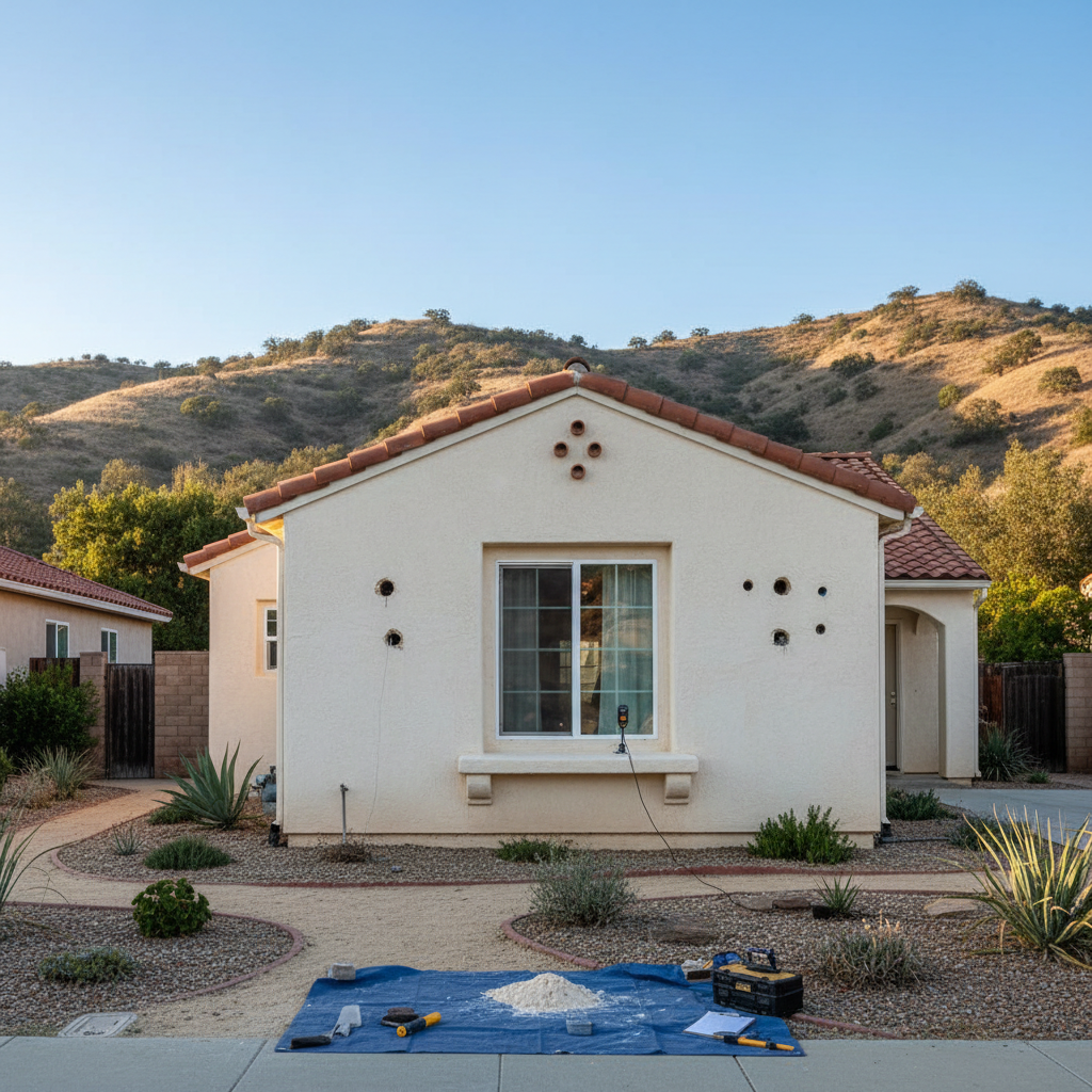 Stucco Inspection in Santa Clarita