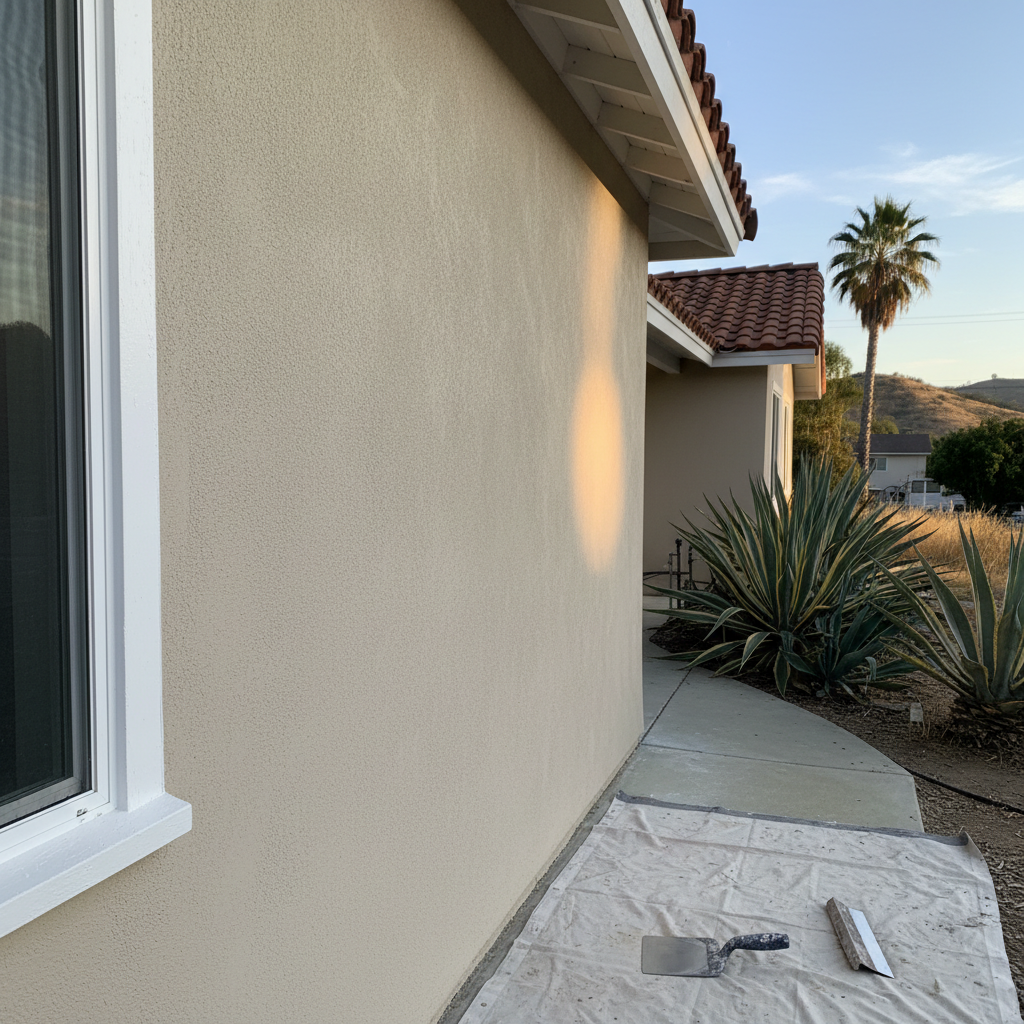 Stucco Painting in Escondido