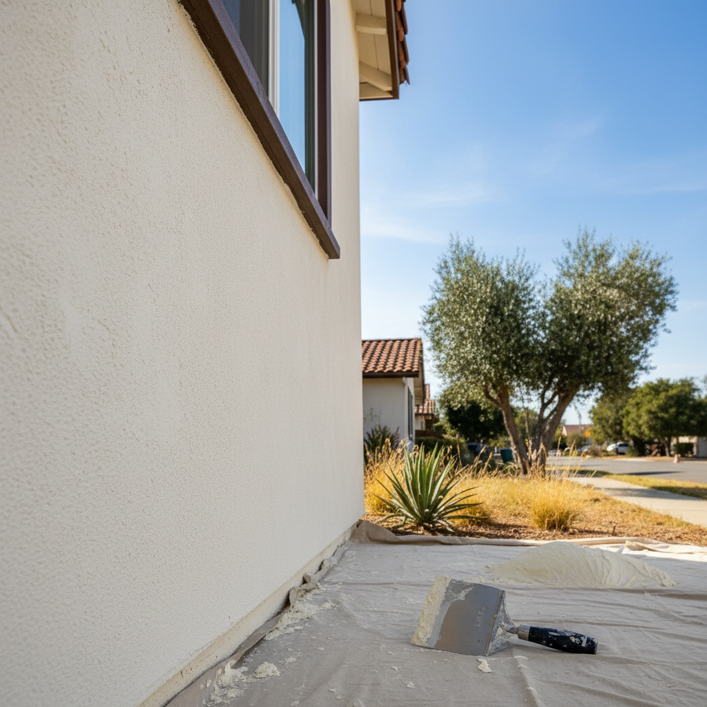 Stucco Painting in Saratoga, CA